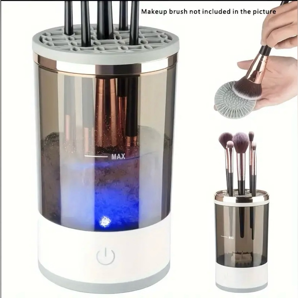 Makeup Brush Cleaner USB Plug Portable Electric - Picture 8 of 9